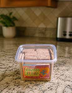 Box Of Trader Joe Graham Crackers