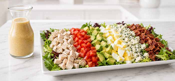 A Platter Of Classic Cobb Salad