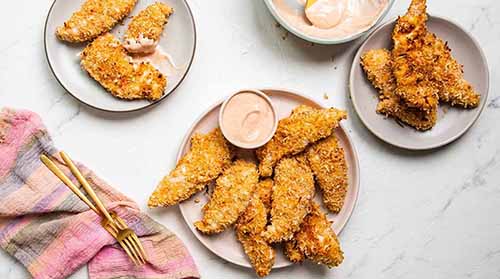Coconut Crusted Chicken Tenders