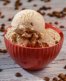 Bowl Of Coffee Ice Cream
