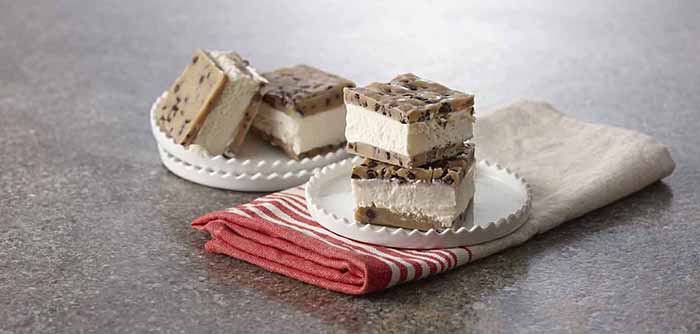Cookie Dough Ice Cream Sandwiches