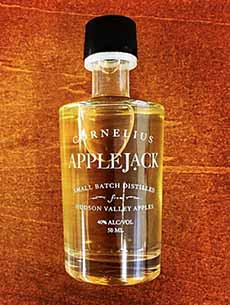 A bottle of Cornelius Applejack