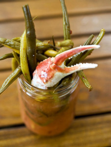 Bloody Mary Crab Claw