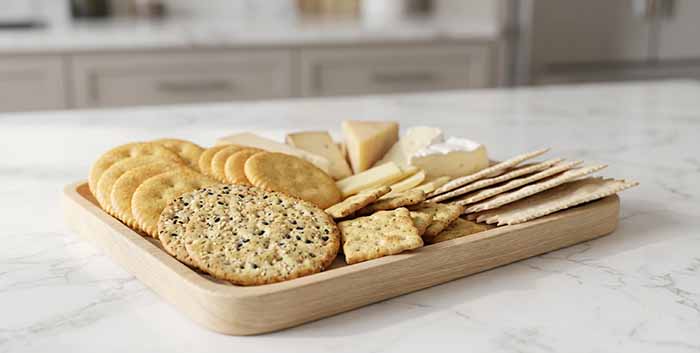 Platter Of Assorted Crackers
