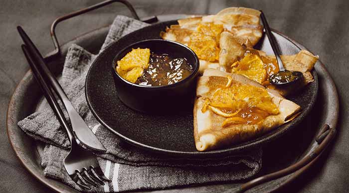 A Plate Of Crepes Suzette