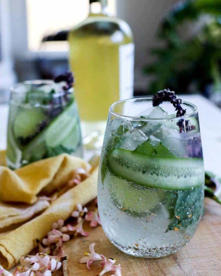 Cucumber Herb Spritzer Recipe Wine Spritz The Nibble Webzine Of