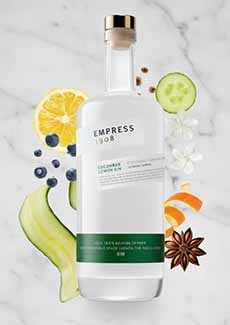 Bottle Of Empress 1908 Cucumber Gin