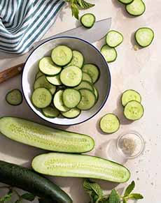 Cucumber Halves & Slices
