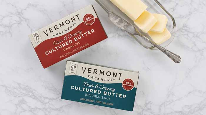 Boxes Of Vermont Creamery Cultured Butter