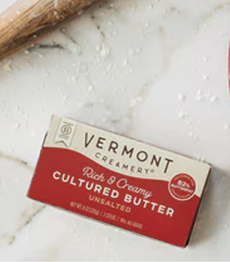 Box Of Vermont Creamery Cultured Butter