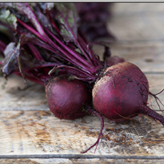 Red Beets With Stems