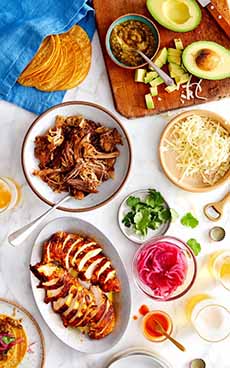 Ingredients For DIY Tacos