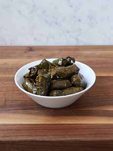 A Bowl Of Stuffed Grape Leaves