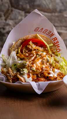 A Plate Of Doner Kebab