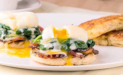 Eggs Benedict Florentine With Spinach