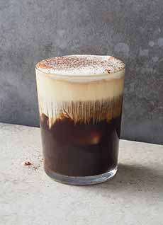 Einspanner With A Light Dusting Of Cocoa Mix