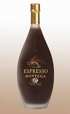 Bottle Of Bottega Spa Espresso Liqueur