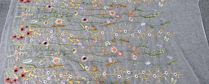 A Piece Of Chiffon Fabric