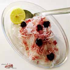 Faloodeh With Sour Cherries