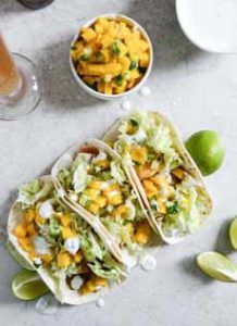 Fish Mango Tacos