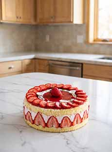 Frasier: Genoise With Strawberries