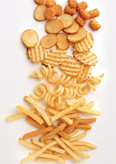 French Fry Shapes