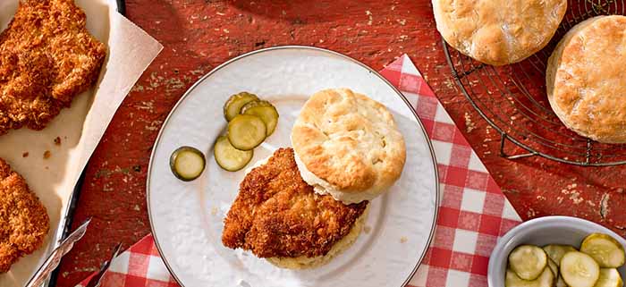 Fried Chicken & Biscuits