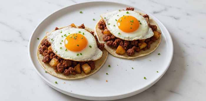 Fried Egg Breakfast Taco