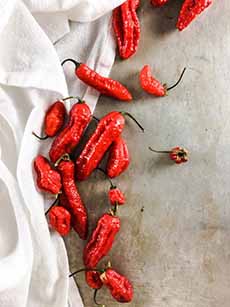 Ghost Pepper Chiles