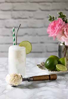 A Gin & Tonic Float