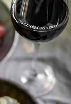 Glass Of Aged Pedro Ximenez Sherry