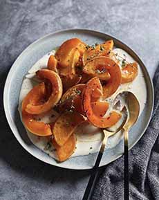 A Plate Of Honey-Glazed Squash