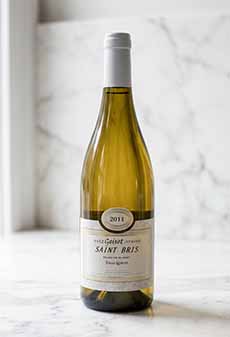 A Bottle Of Goiset Saint Bris Sauvignon Blanc