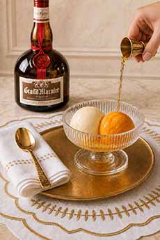Grand Marnier Creamsicle Sundae
