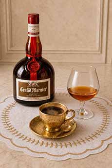 Grand Marnier Liqueur & A Cup Of Espresso