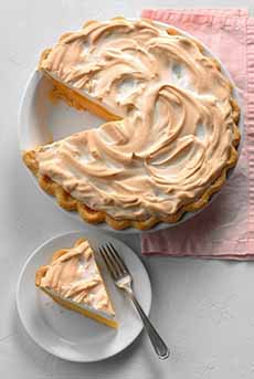 Grapefruit Meringue Pie