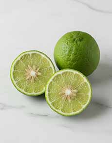 Unripe Bergamot Oranges