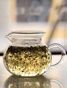 Steeping Green Tea