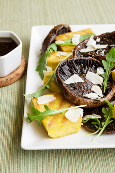 Grilled Mushrooms & Beer