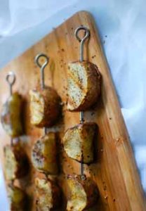 Grilled Potato Skewers