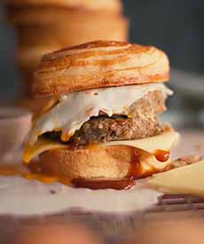 Cheeseburger With Haggis