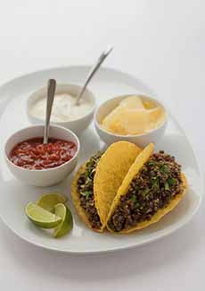A Haggis Taco