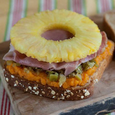 Hawaiian Ham Sandwich Recipe