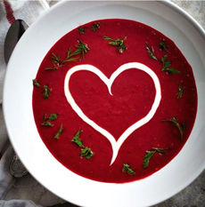 Valentine Beet Soup