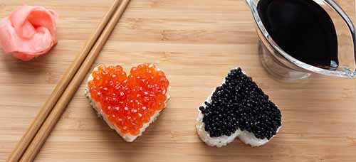 Heart Shaped Sushi