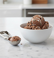 A Bowl Of Heavenly Hash Ice Cream