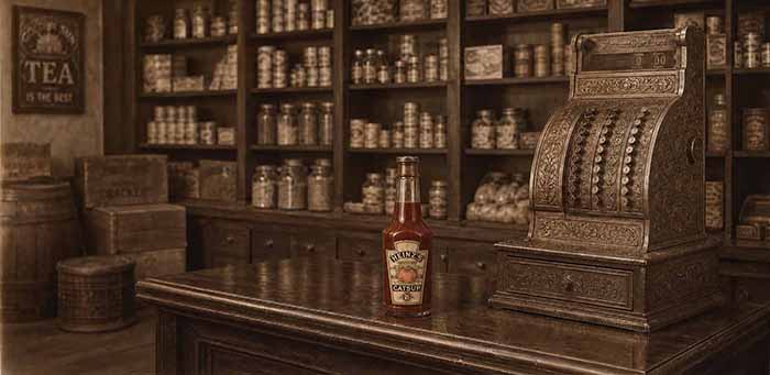 Early Heinz Ketchup Bottle