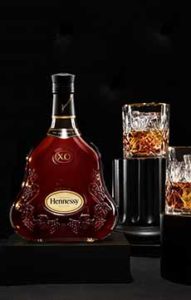 Hennessy X.O. Cognac Bottle