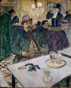 Monsieur Boileau At The Cafe, Toulouse-Lautrec, 1893