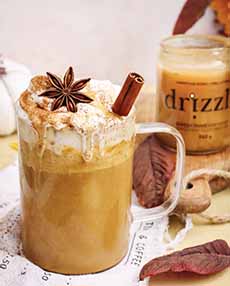 Christmas Latte With Honey